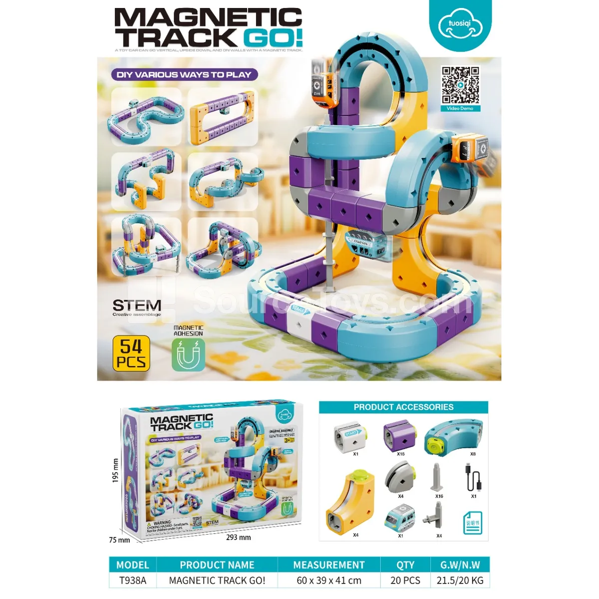 STEM Magnetic Levitation Track
