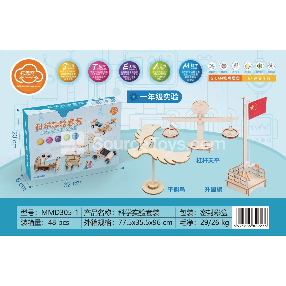 Grade 1 Physics Experiment Set (3 Experiments) Grade 1 Physics Experiment Set (3 Experiments)