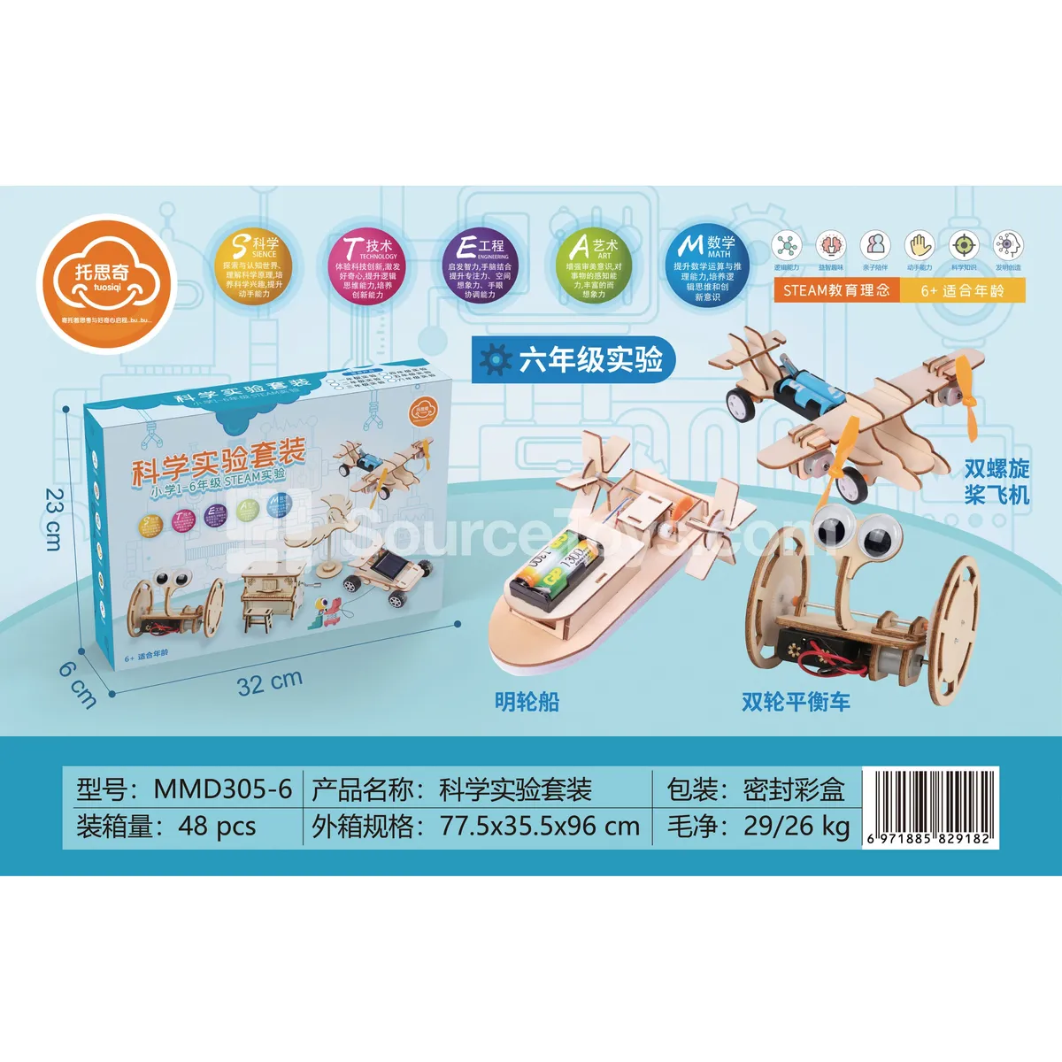 Grade 6 Physics Experiment Set (3 Experiments) Grade 6 Physics Experiment Set (3 Experiments)