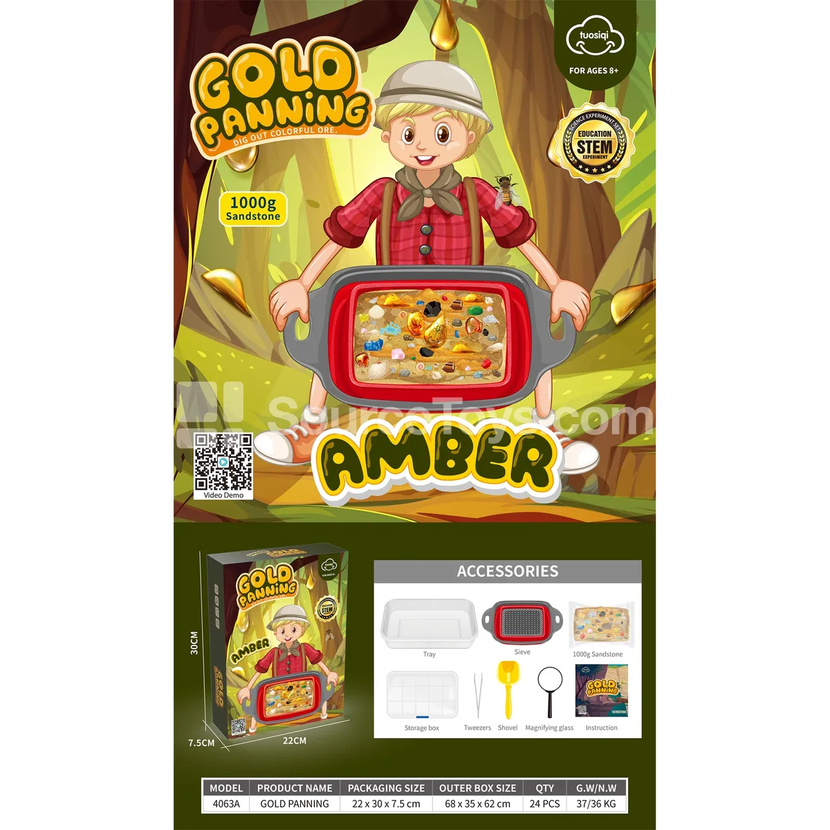 Amber Gold Mining Set Amber Gold Mining Set