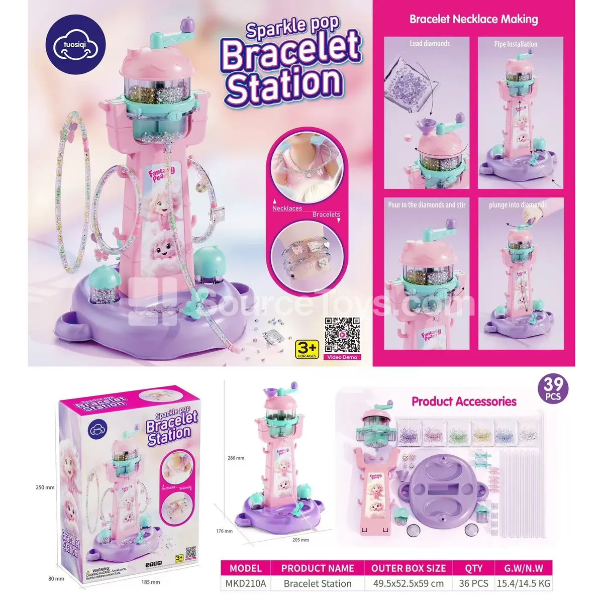 Bracelet Bead Craft Station Bracelet Bead Craft Station