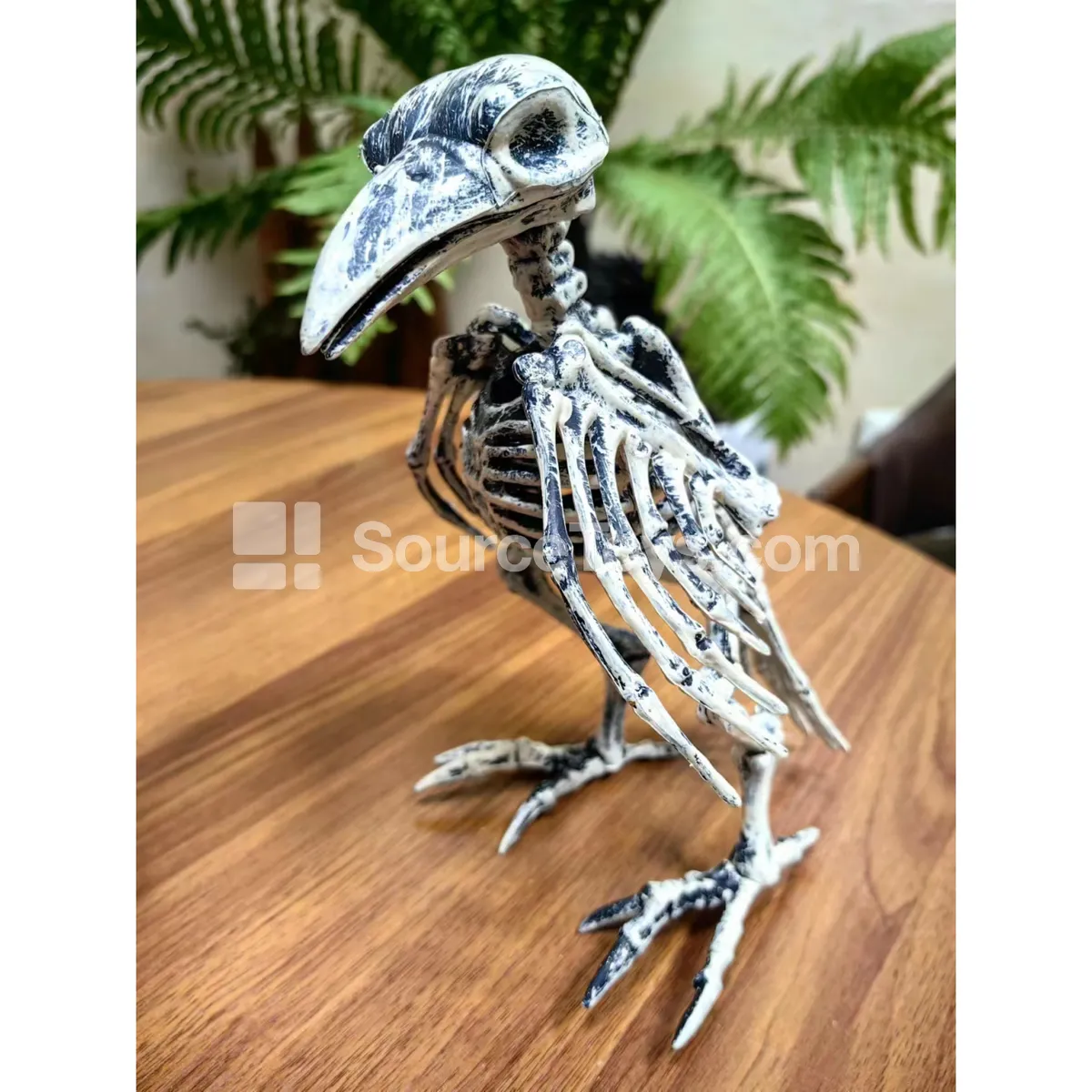 Crow Skeleton Figure