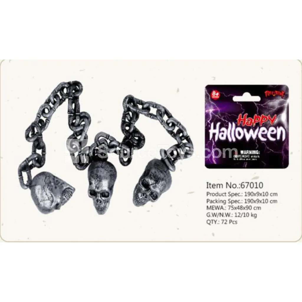 32-link Chain with Skull