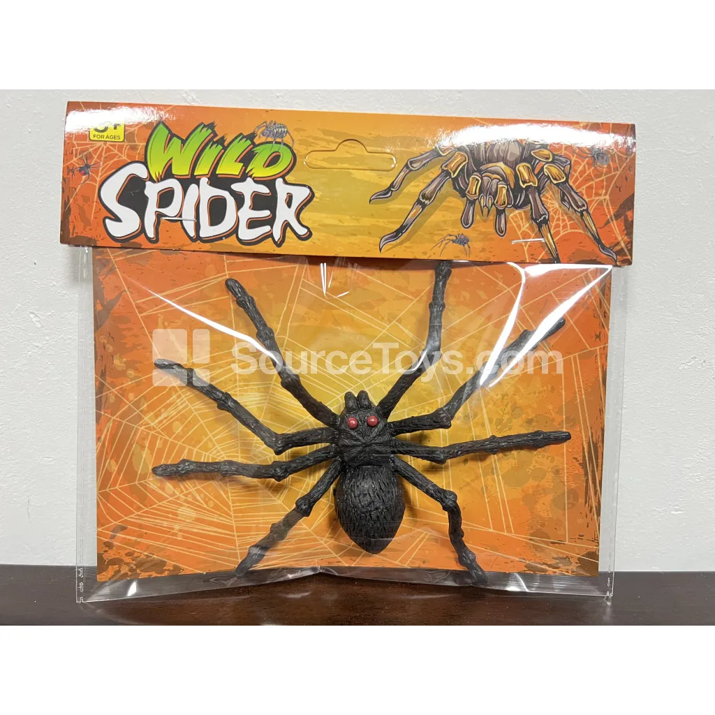 Long Black Spider Toy Long Black Spider Toy