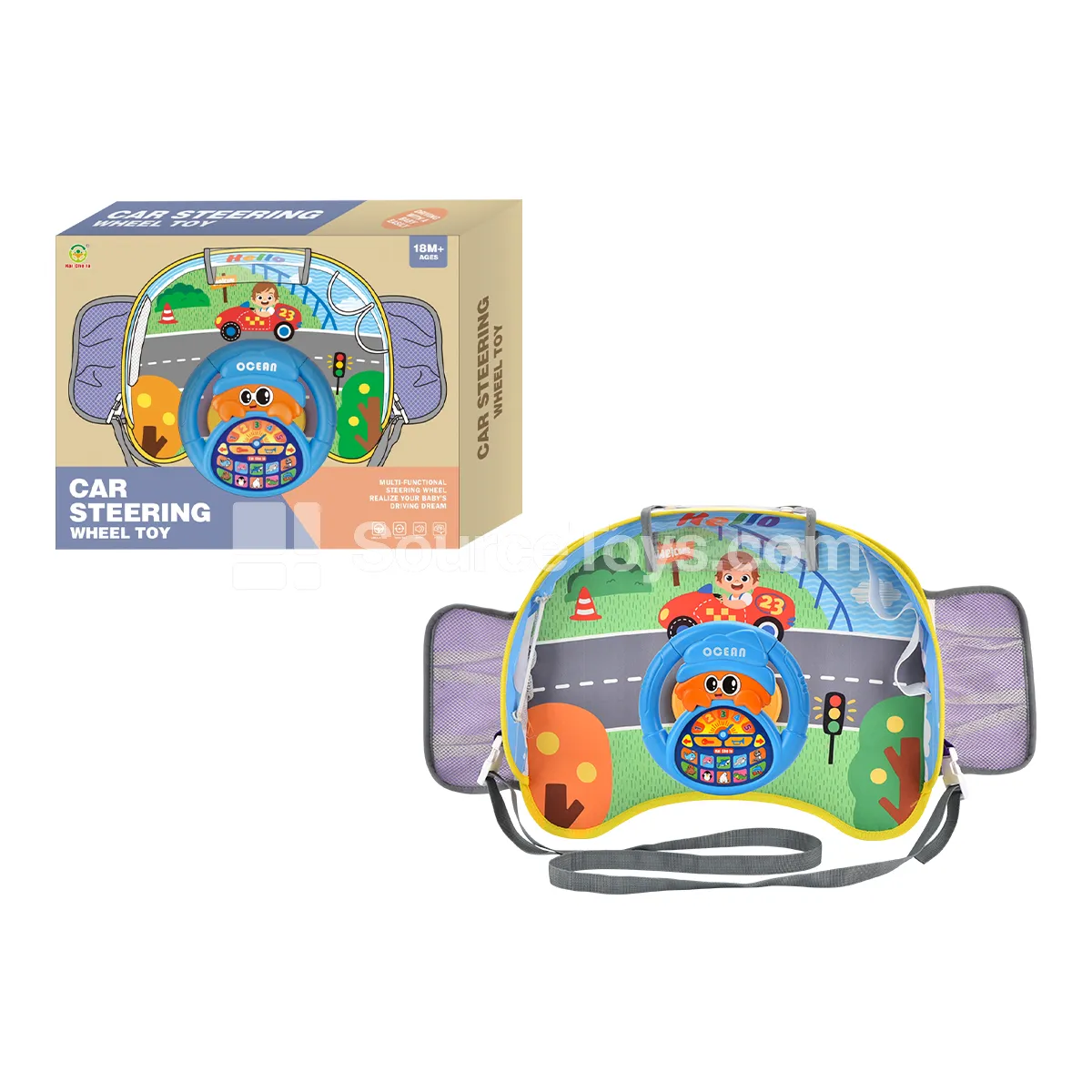 Hermit Crab Car Seat Tray Steering Wheel Hermit Crab Car Seat Tray Steering Wheel