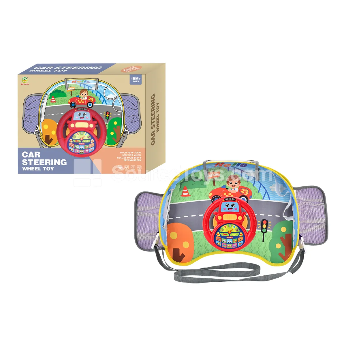 Car Seat Tray Steering Wheel