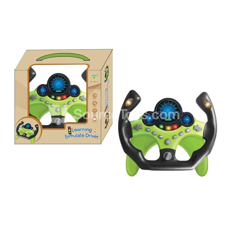 360-Degree Rotatable Racing Steering Wheel