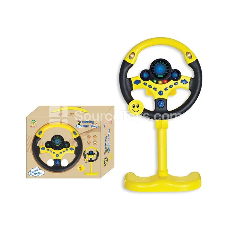 Standing Steering Wheel with Power Rotation