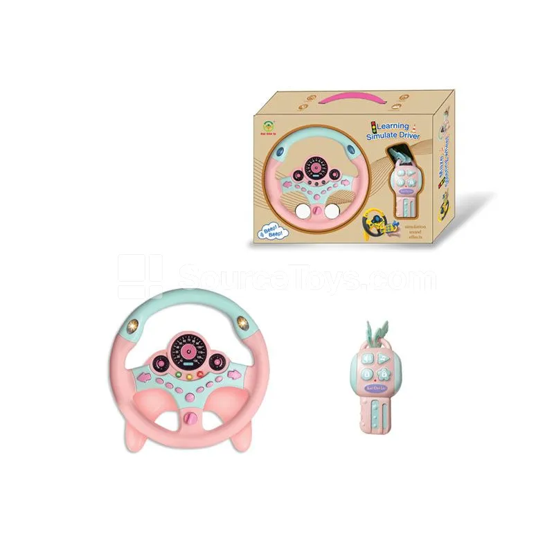 360° Rotating Steering Wheel Driving Set with U-Shaped Base 360° Rotating Steering Wheel Driving Set with U-Shaped Base