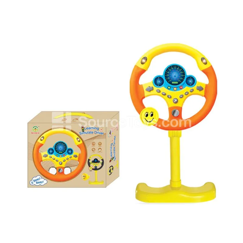 Orange Steering Wheel with Voice and Power Rotation Orange Steering Wheel with Voice and Power Rotation