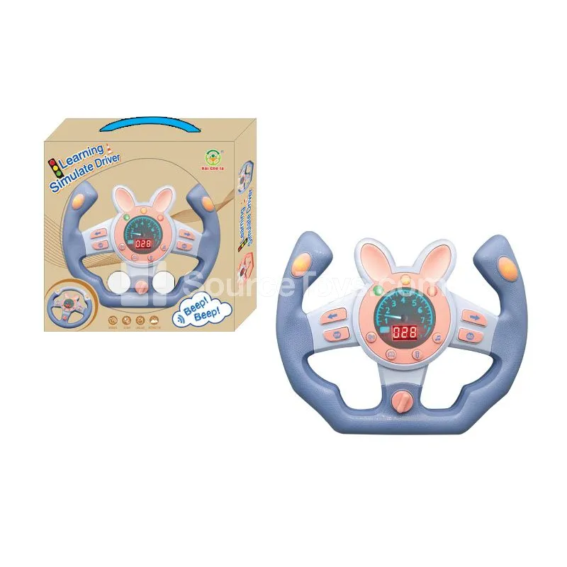 Steering Wheel Racing Rabbit Digital Simulation (Yuzu Pink)