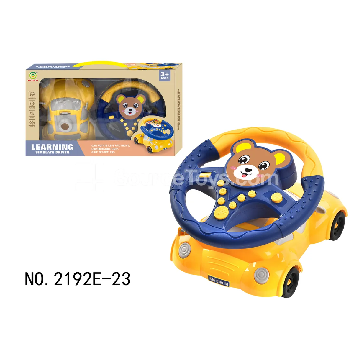 Steering Wheel Bear Ride-On Car Steering Wheel Bear Ride-On Car