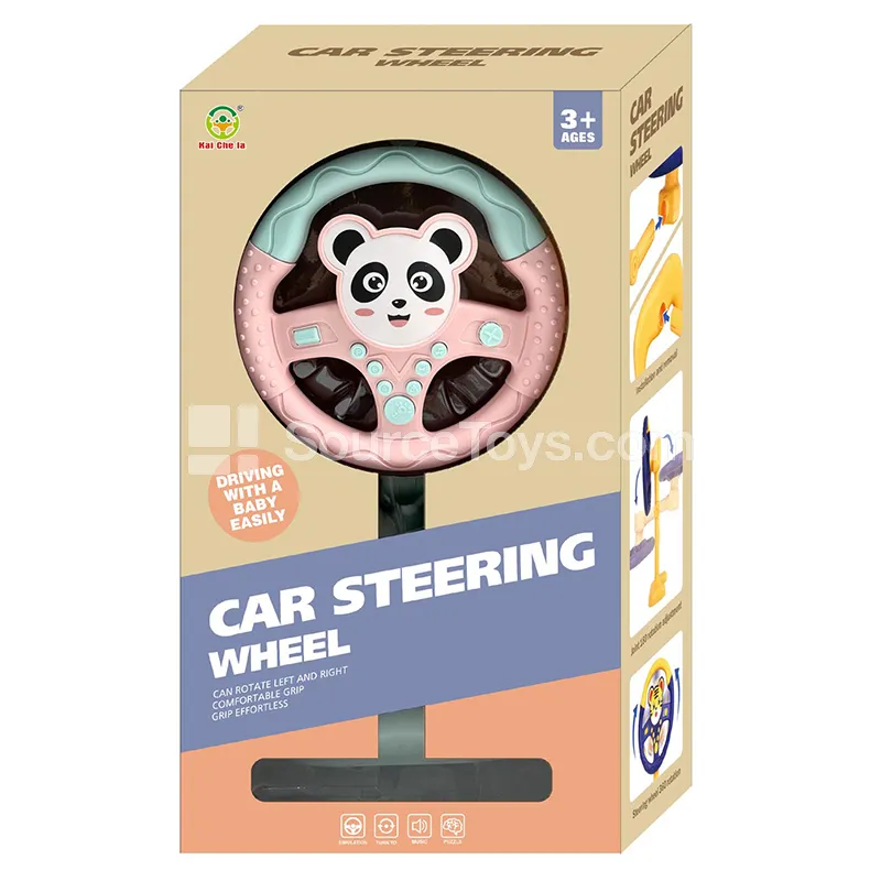 Standing Cartoon Panda Steering Wheel Toy Standing Cartoon Panda Steering Wheel Toy