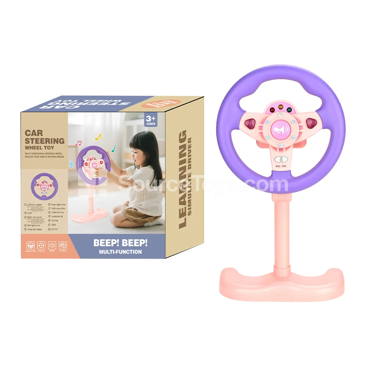 360° Rotating Steering Wheel Toy 360° Rotating Steering Wheel Toy