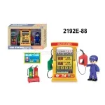 Gas Station Playset in Yellow