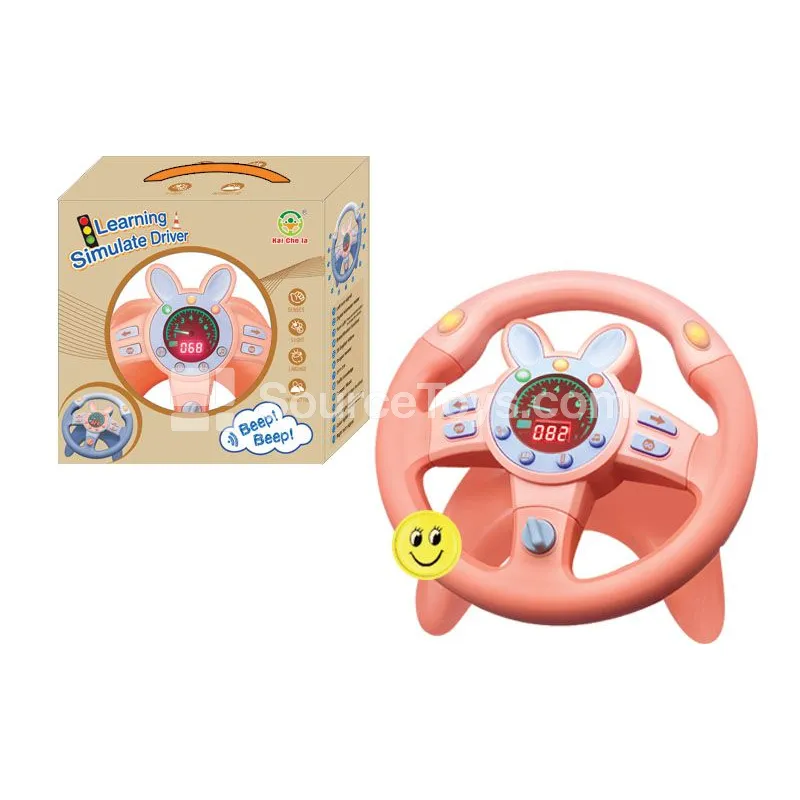 Steering Wheel Bunny Digital Simulation 360° Rotation (Yuzu Pink) Steering Wheel Bunny Digital Simulation 360° Rotation (Yuzu Pink)