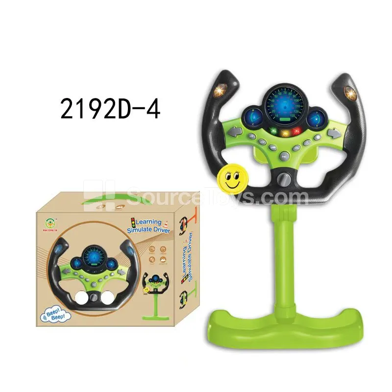 Racing Steering Wheel for Pretend Play