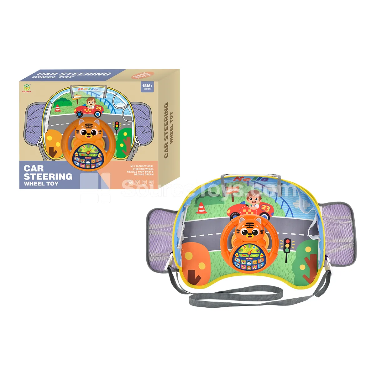 Tiger Safety Seat Tray Steering Wheel Tiger Safety Seat Tray Steering Wheel