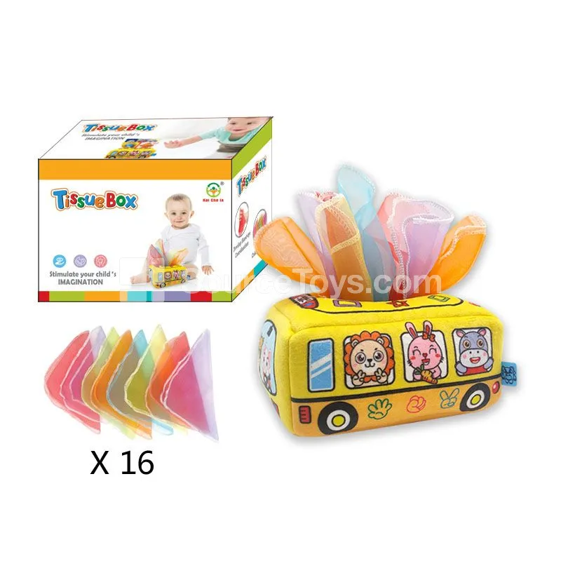 Pretend-Play Tissue Box Toy