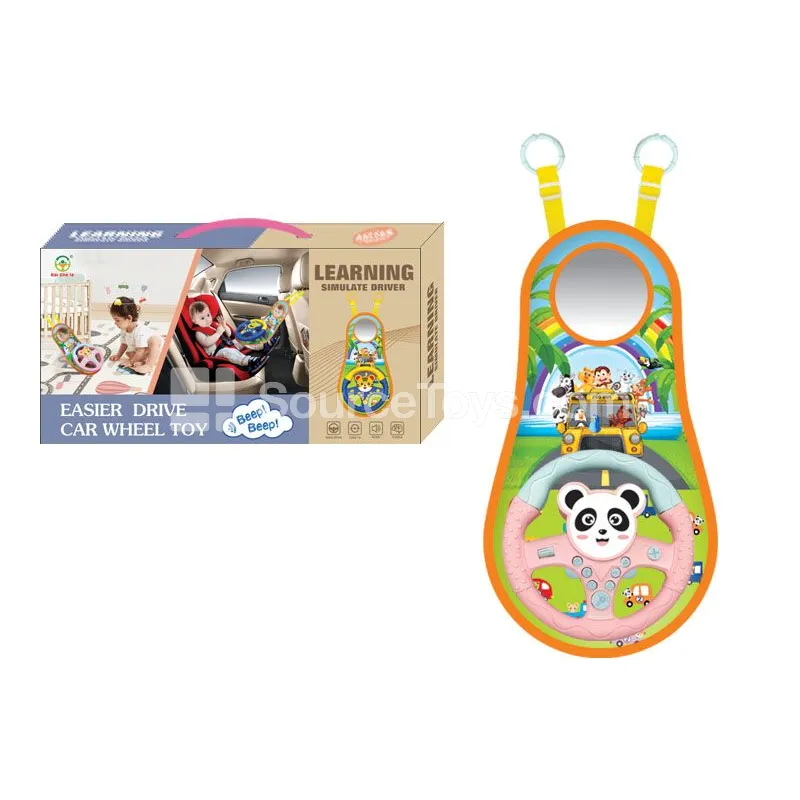 Cartoon Steering Wheel Hanging Cloth Panda Pink Cartoon Steering Wheel Hanging Cloth Panda Pink