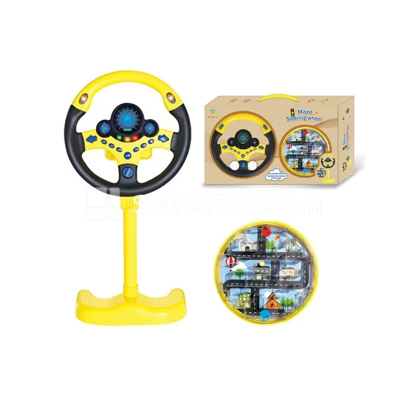Electric Maze Bead Game with Steering Wheel Electric Maze Bead Game with Steering Wheel