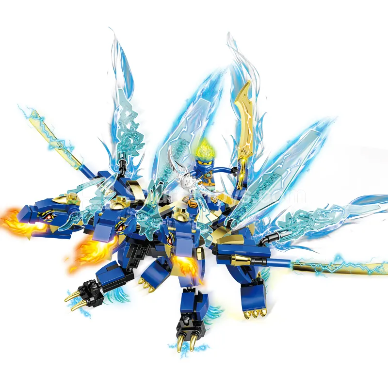 Ice Soul Three-Headed Dragon Vinyl Figure