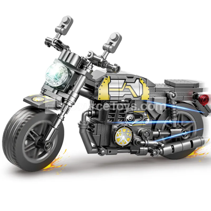 XJ-920D Motorcycle Building Blocks
