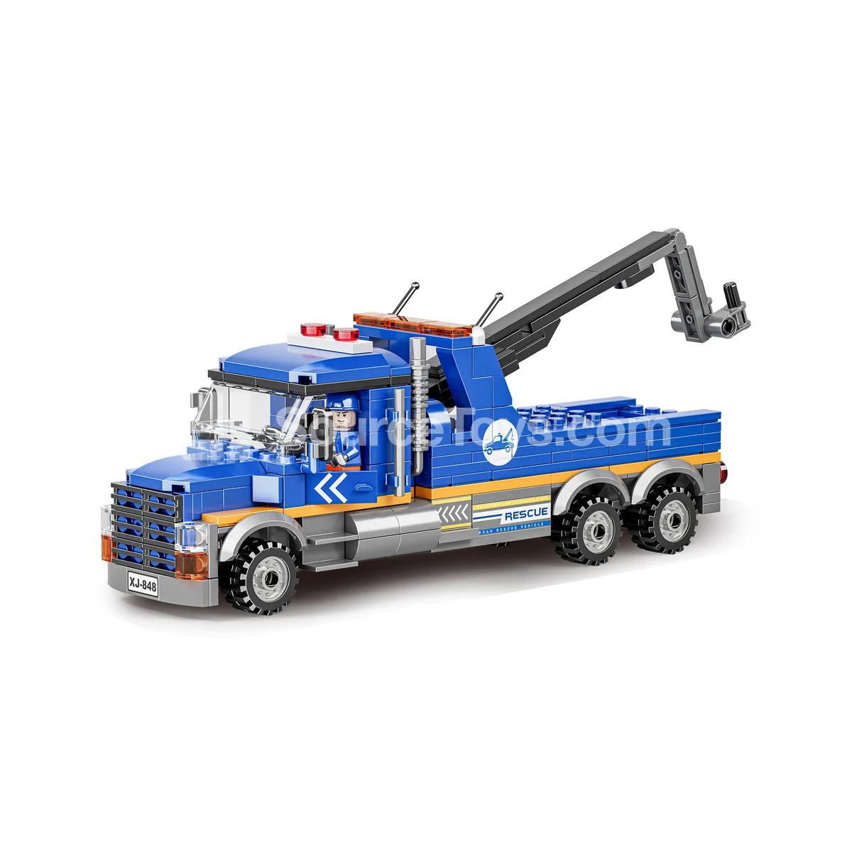 T600 City Rescue Tow Truck Building Blocks