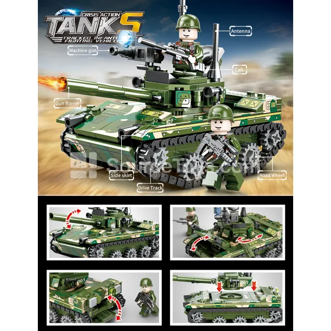 XJ-919B Tracked Infantry Fighting Vehicle Building Blocks