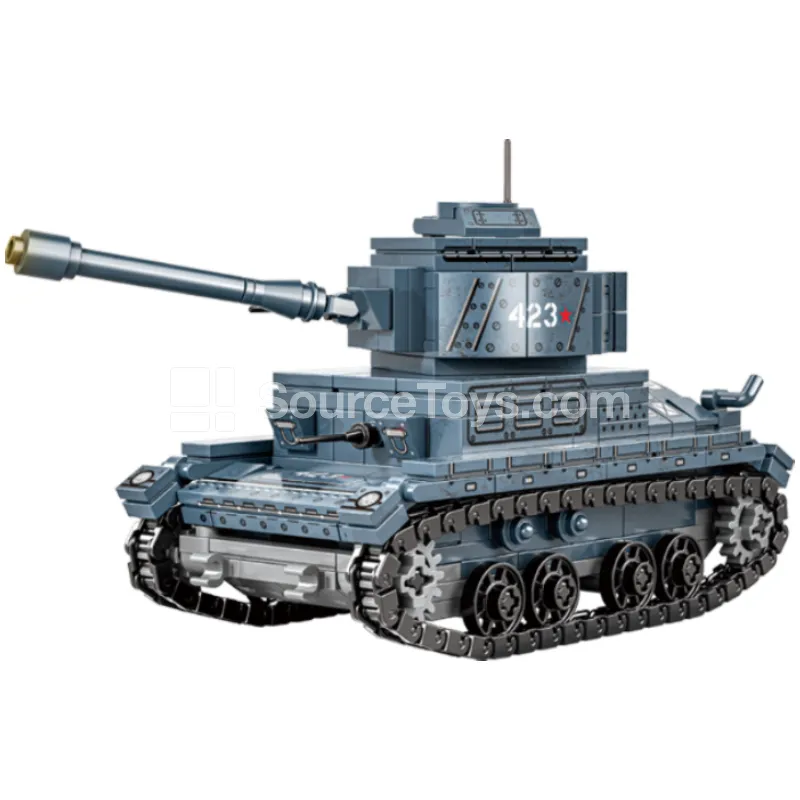 XJ-868B 38t Light Tank Building Blocks
