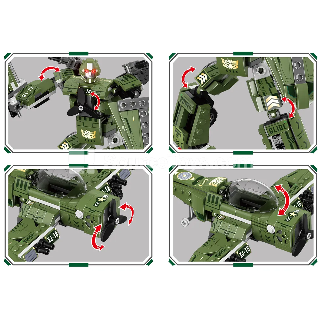 Super Mecha Hero Action Figure