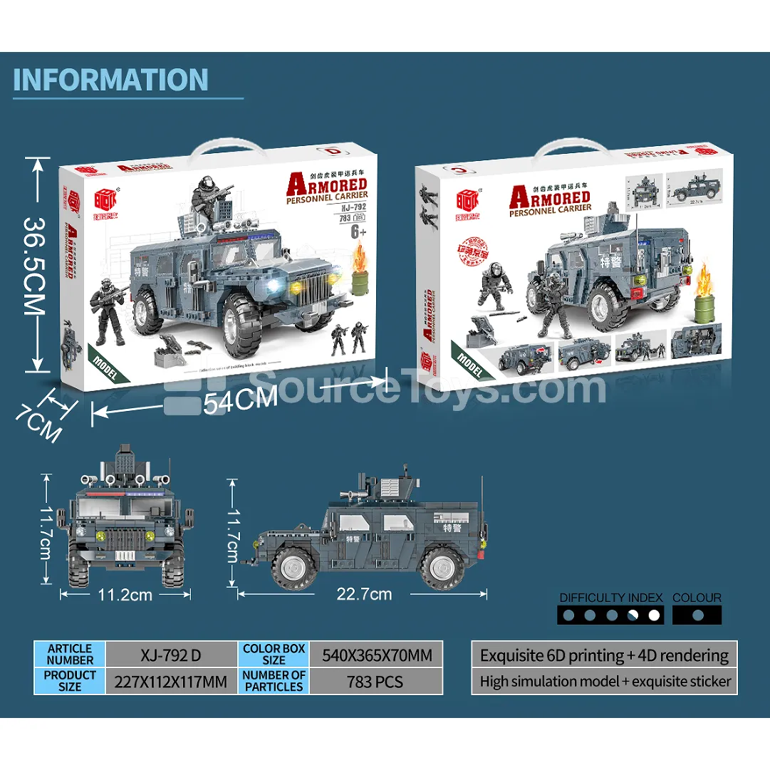 Saber-Toothed Tiger Armored Police Vehicle