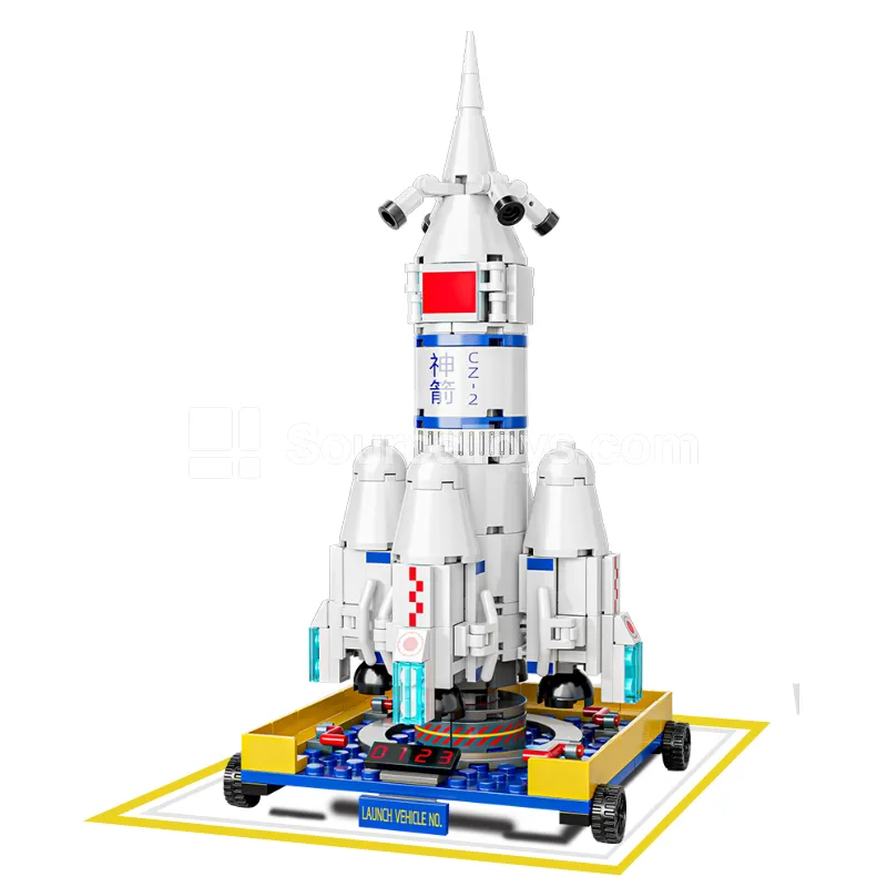 XJ-858B CZ-2 Launch Vehicle Rocket Building Blocks