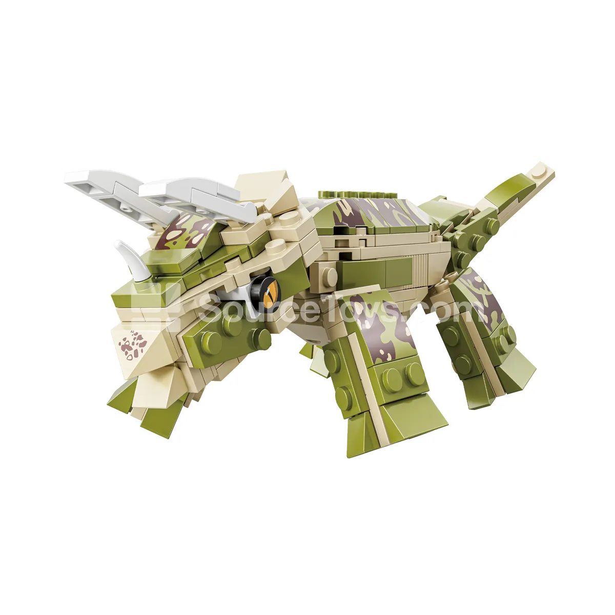 XJ-944A Triceratops Dinosaur Building Blocks XJ-944A Triceratops Dinosaur Building Blocks