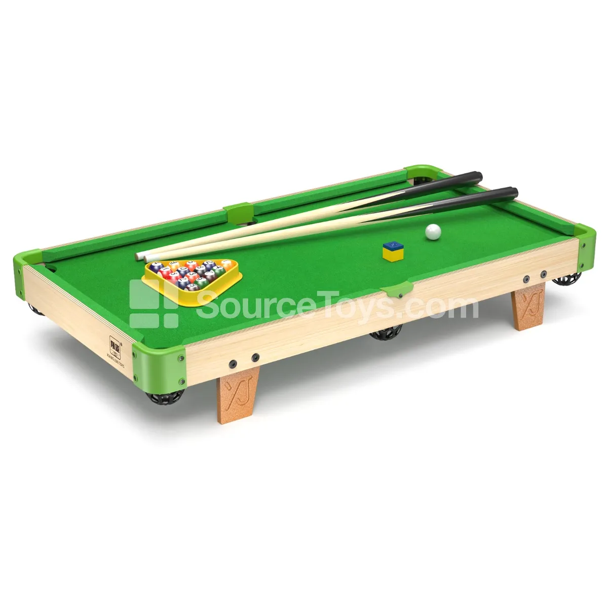 XJ8872 Solid Wood Mini Pool Table with Legs 82cm XJ8872 Solid Wood Mini Pool Table with Legs 82cm