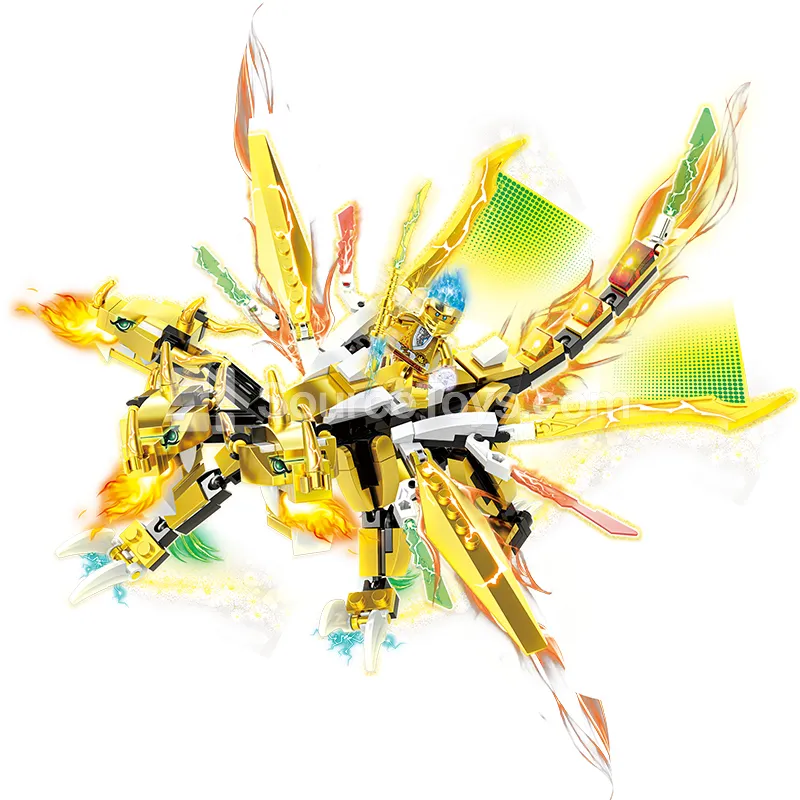 Gold Three-Headed Dragon Vinyl Figure Gold Three-Headed Dragon Vinyl Figure