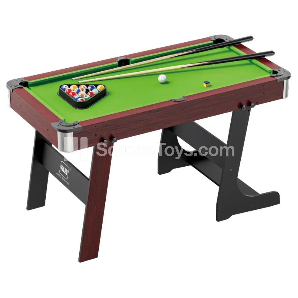 XJ8880 1.3M Foldable Pool Table with Folding Legs XJ8880 1.3M Foldable Pool Table with Folding Legs