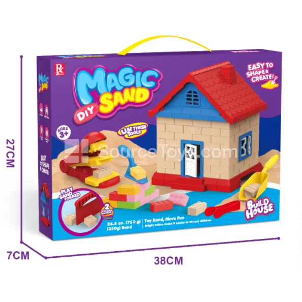 Colored Sand Brick Dream House