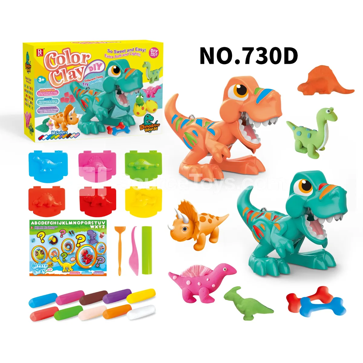 Dinosaur Clay Extruder