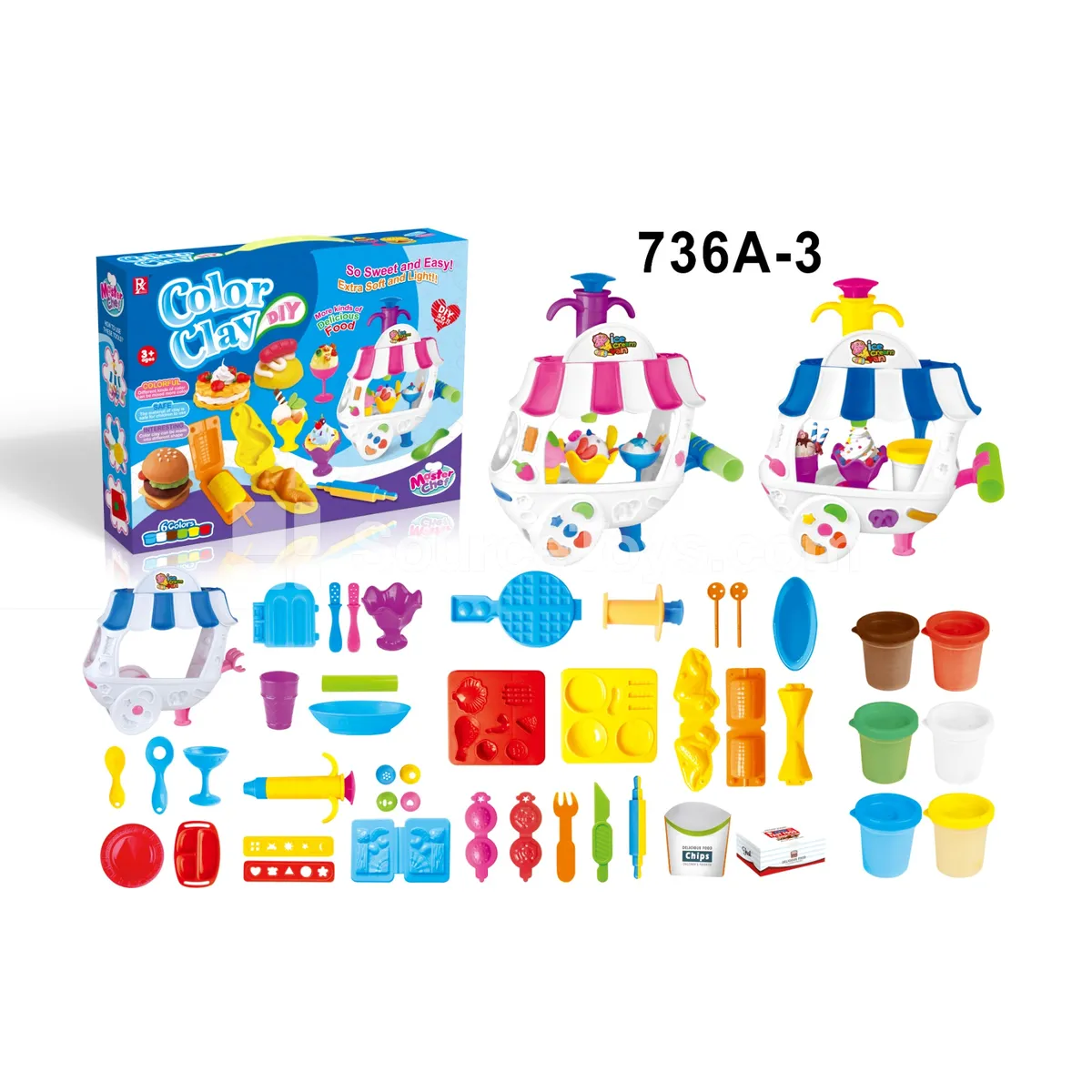 Chef Master Pretend-Play Clay Set