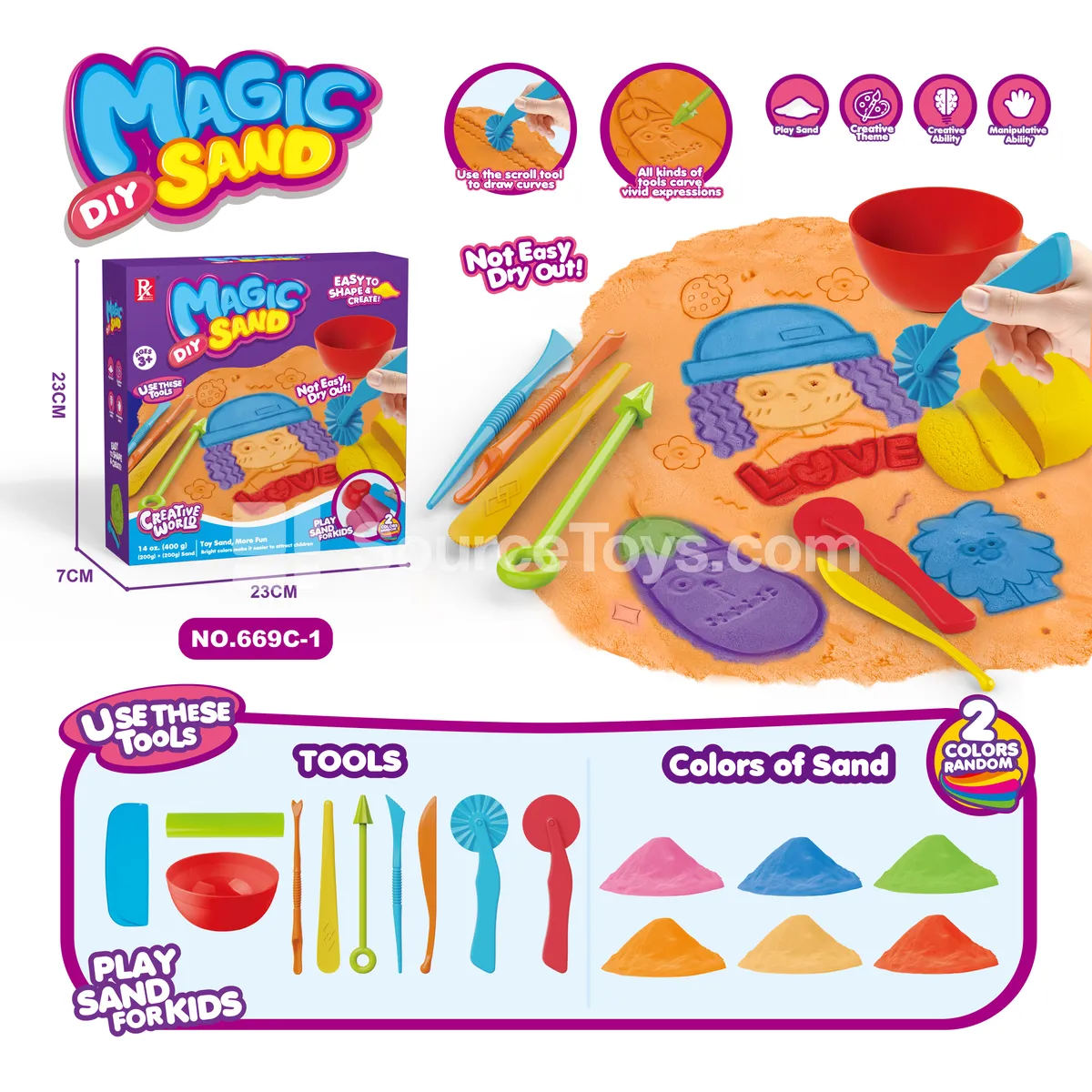 DIY Creative Sand Play Set DIY Creative Sand Play Set