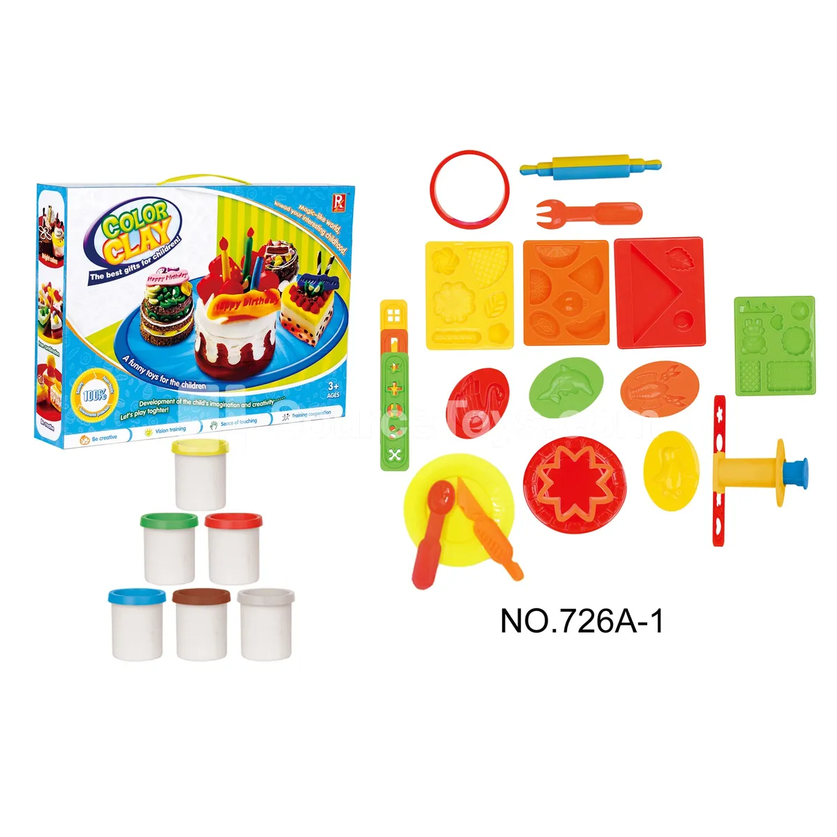 Cake Party Pretend-Play Clay Set Cake Party Pretend-Play Clay Set