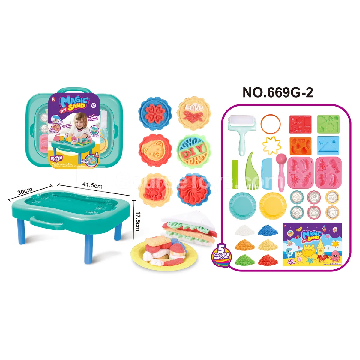 Magic Sand Baking Pretend Play Set Magic Sand Baking Pretend Play Set