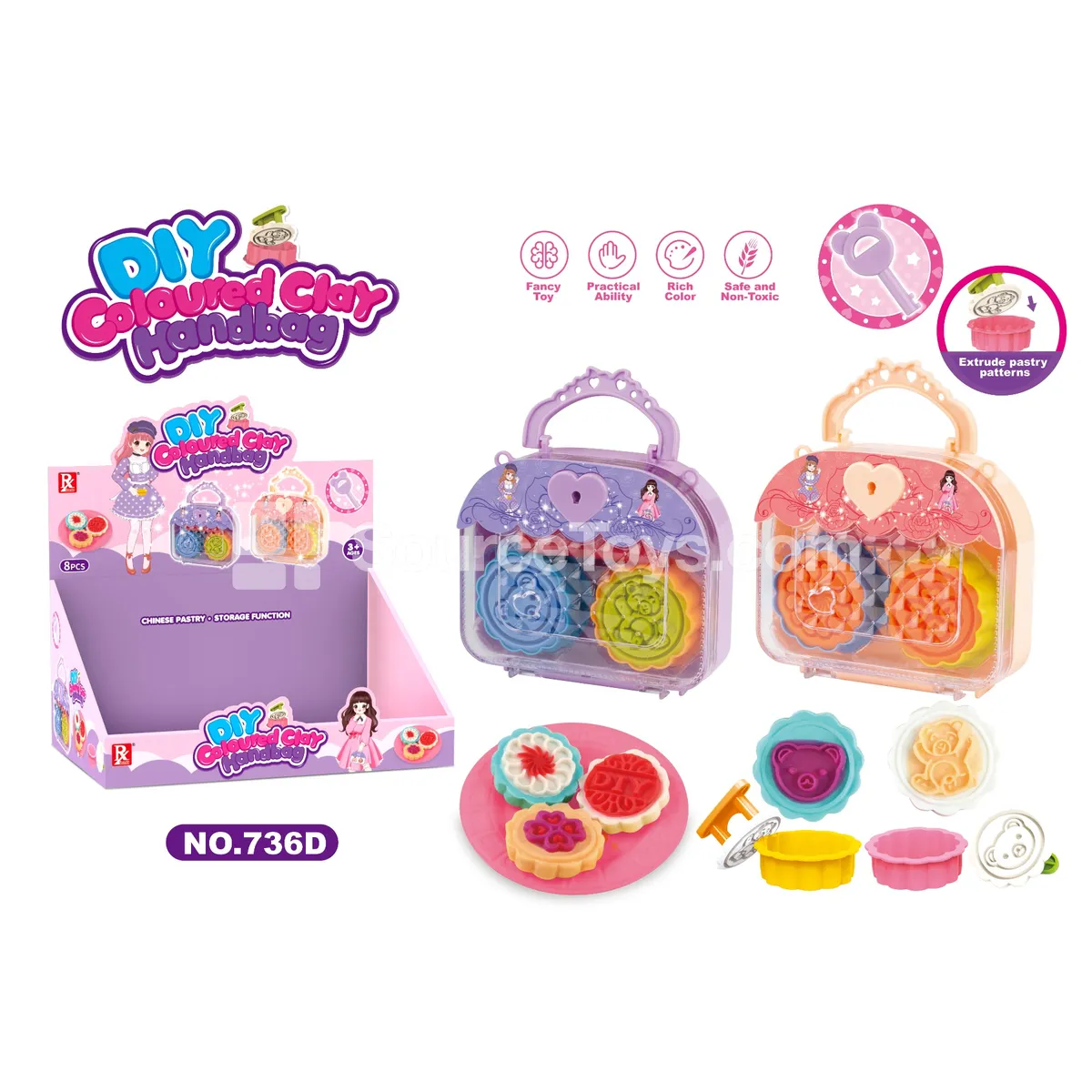 DIY Clay Handbag DIY Clay Handbag
