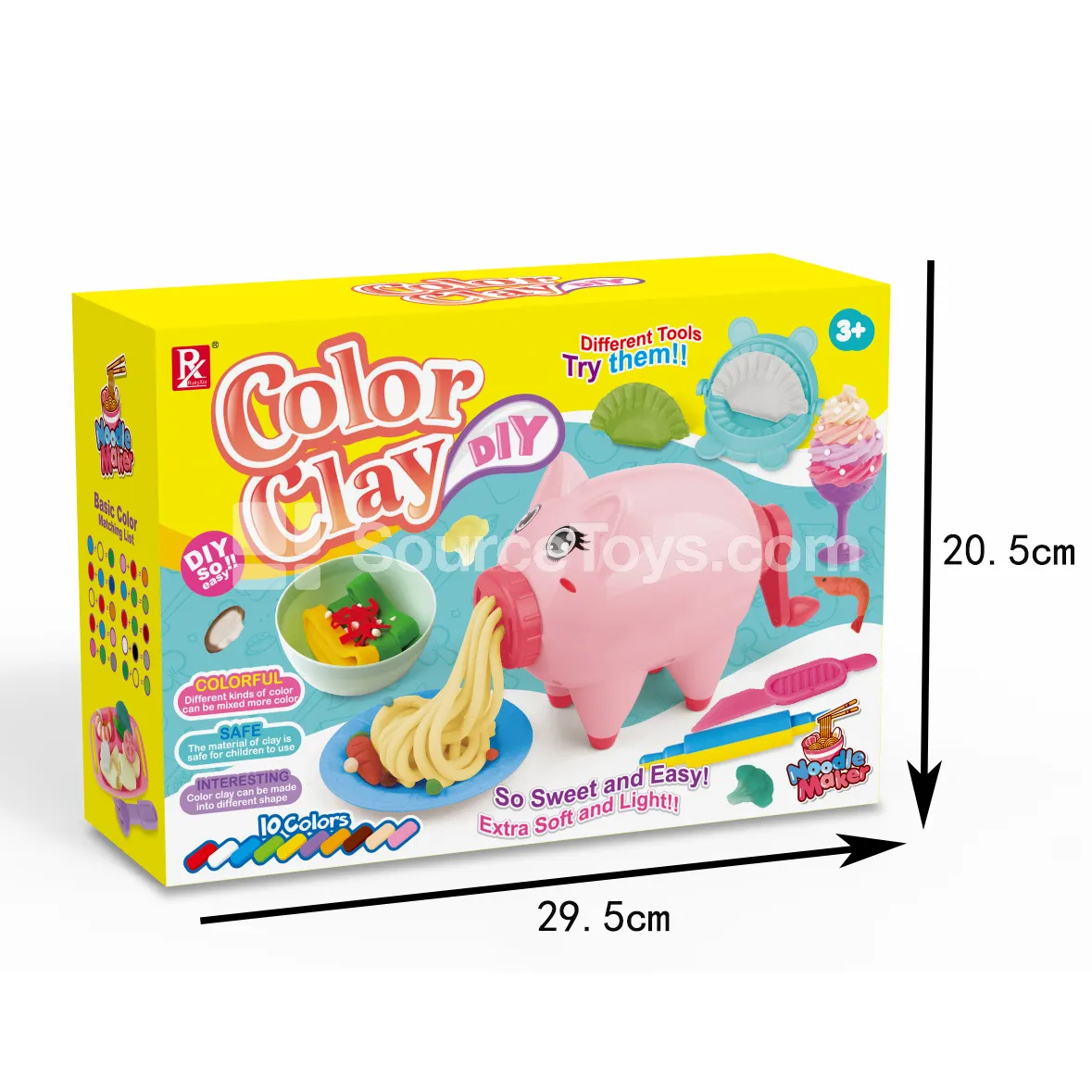 Cute Cow Noodle Maker (Pretend-Play Clay Set) Cute Cow Noodle Maker (Pretend-Play Clay Set)