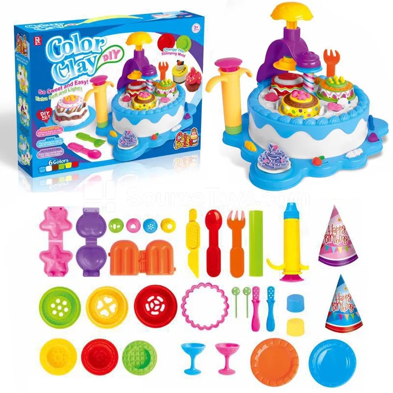 Cake Making Workshop Pretend-Play Clay Set Cake Making Workshop Pretend-Play Clay Set