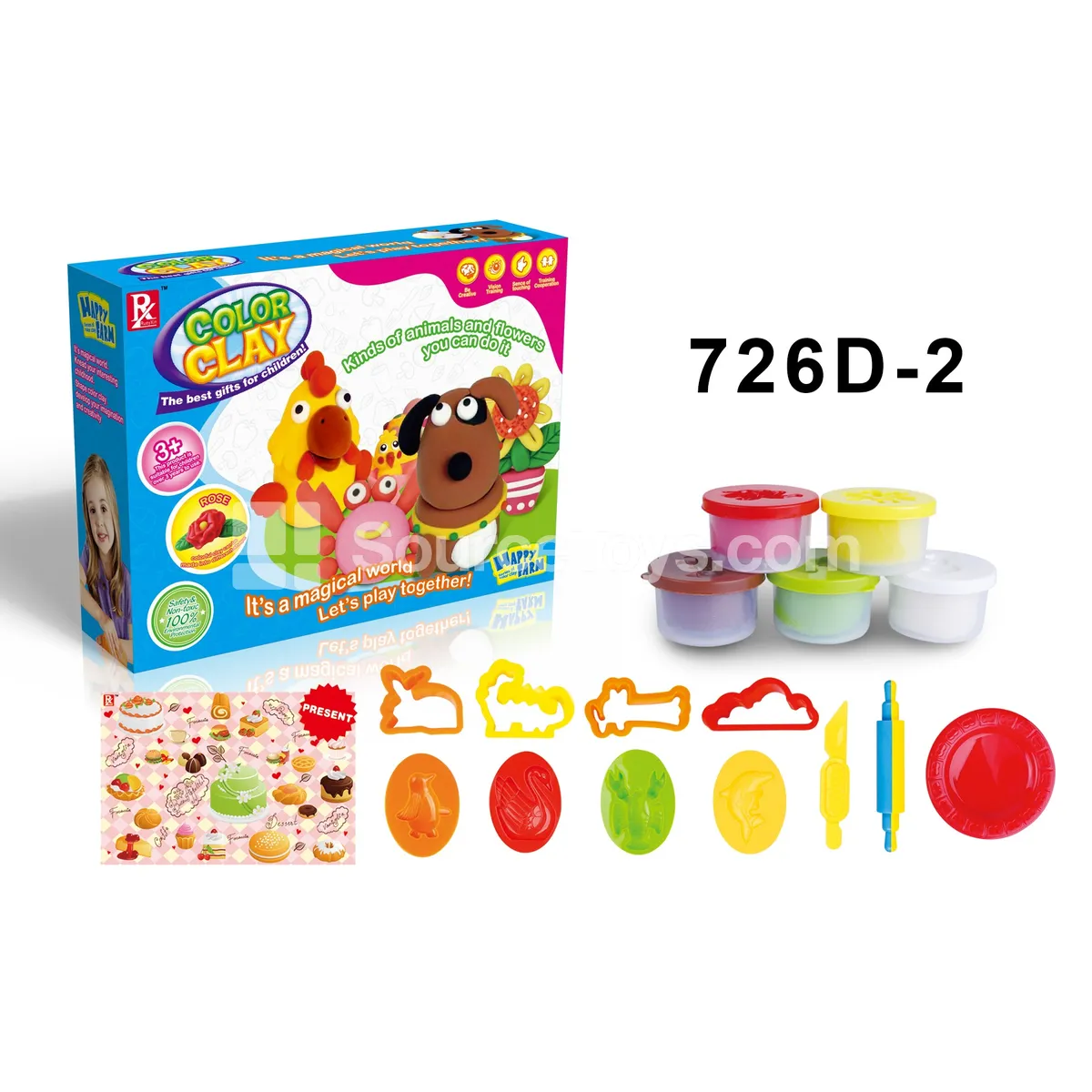 Happy Farm Pretend-Play Clay Set Happy Farm Pretend-Play Clay Set