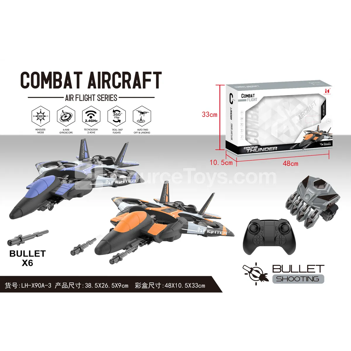 Remote Control Foam Drone
