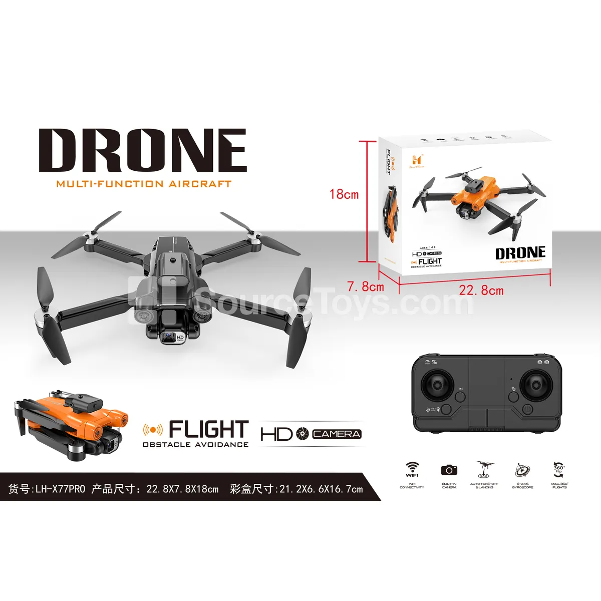 Foldable Obstacle Avoidance Camera Drone with Optical Flow Foldable Obstacle Avoidance Camera Drone with Optical Flow