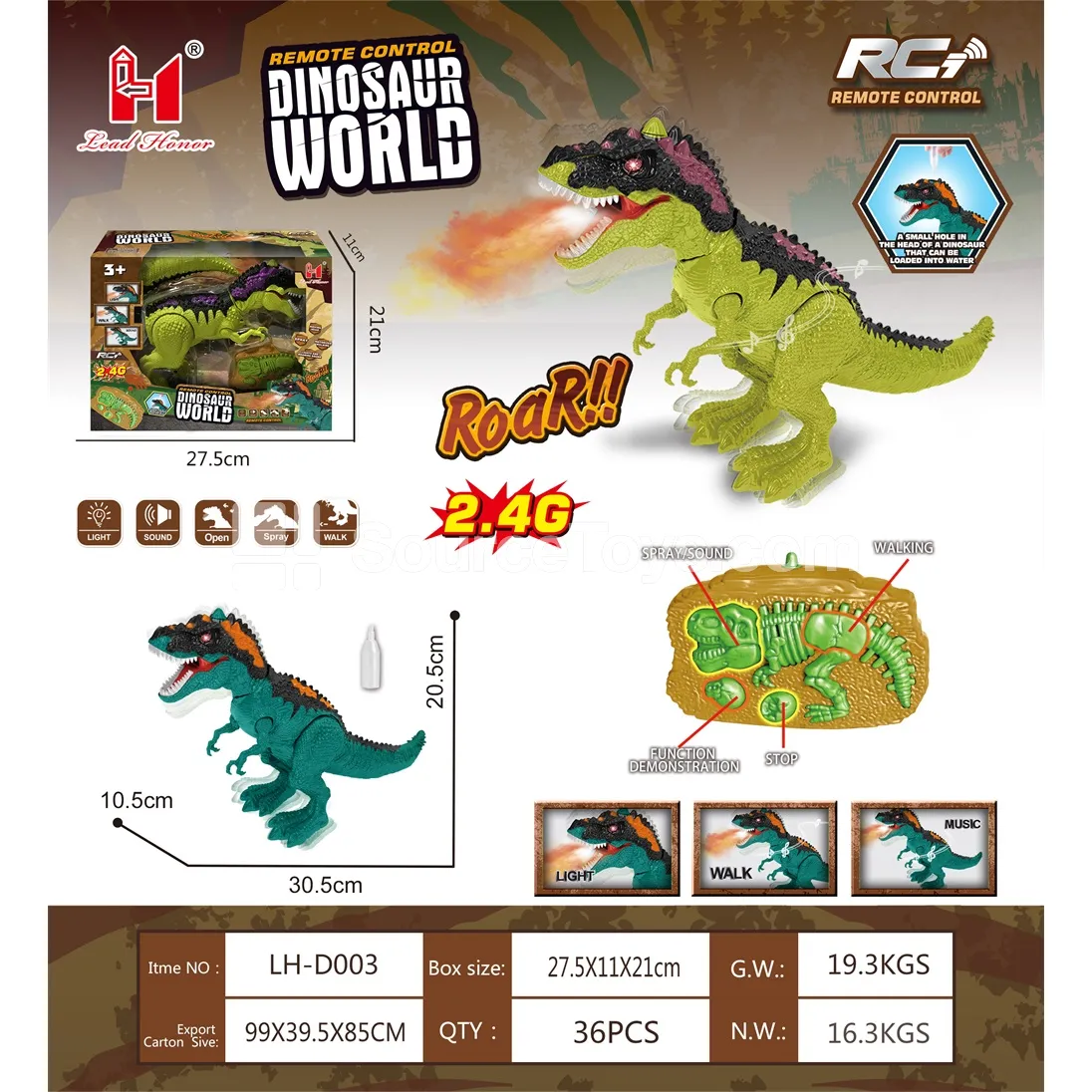 2.4G Remote Control T-Rex 2.4G Remote Control T-Rex